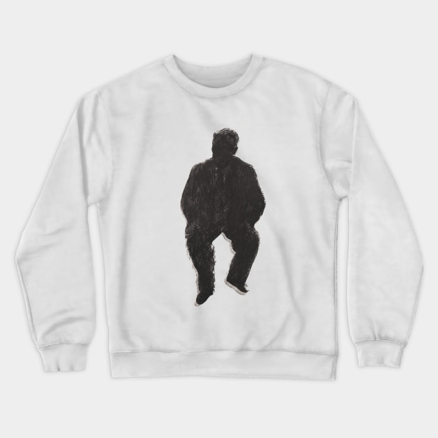 Morph Man 1 Crewneck Sweatshirt by Lunatic Painter